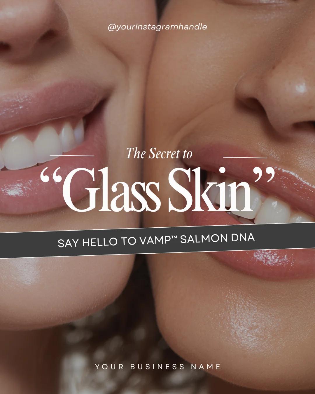 Esthetician template — the secret to glass skin